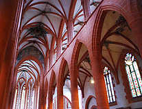 Gothic Arches Holy Ghost Church Heidelberg photo