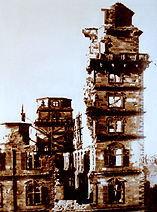WWII Bomb Damage Schloss johannisburg photo