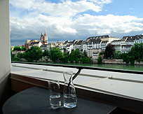 Rhine View Balcony Kotel Krafft photo