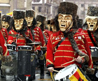 Luzern Carnival Guggen band parade photo