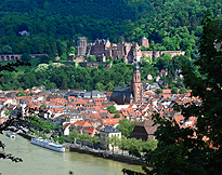 Heidelberg Neckar River View photo