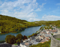 Moseele River View from Dukes Castle Sierck photo