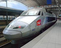 TGV Train at Station