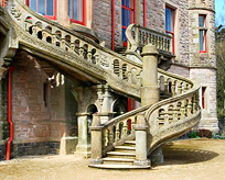 Elizabethan Renaissance Stair at Belfast Castle