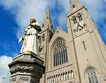 St Patrick Statue at Cathedral Armagh