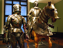 Horse Armor and Kinights Armor Vienna Kunst Historisches