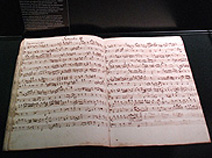 Bach Handwritten Music