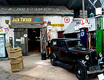 1930s Garage at beaulie Motor Museum