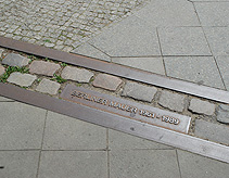 Berlin Wall Demarkation Pavement