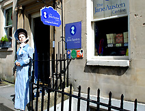 Entrance to Jane Ausetn Centre in bath