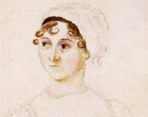 Watercolor Sketch of Jane Austen