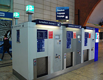 Koln Station Luggage Automat