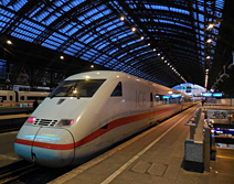 Cologne Train Platform Night