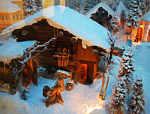Winter Nativity Creche