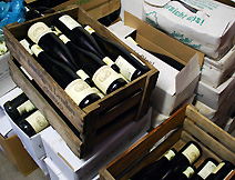 Bottle of Lanius Knab Wine Middle Rhine