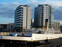 Nomadic Ship Belfast Hamilton Dock