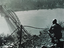 Ludendorf Bridge across the Rhine