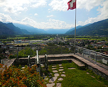 Terrace View from Castle Sargans