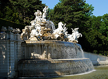 Schoenbrunn Palace Neptune Fountain