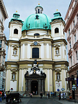 St Peters Church Vienna Exterior