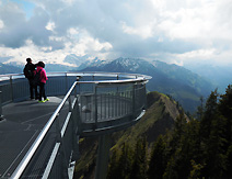 View Platform at Stanserhorn Summit
