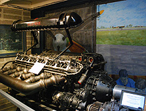 Rolls Royce Aviation Engine Cutaway Tangmere