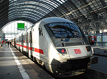 Train at Platform in Germany DB