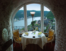 Restaurant Table Rhine View