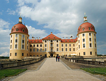 Front Approach Moritzburg Castle