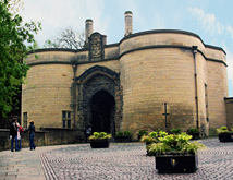 Medieval Gate at nottingham Castle