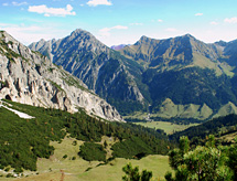 Mountain View in Austria Vorarlberg