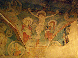 Jesus Frescor Cathedral Crypt