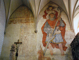 St Christopher Fresco St Mary's