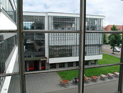 Bauhaus Building Window View