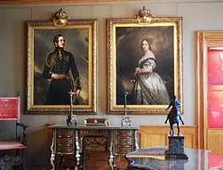 Alber and Young Victoria portraits at Callenberg