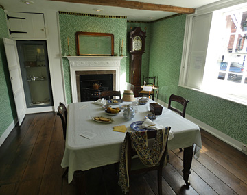 Jane Austen House Dining Room