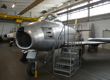 F86 Sabre Jet Luftfahrt Museum