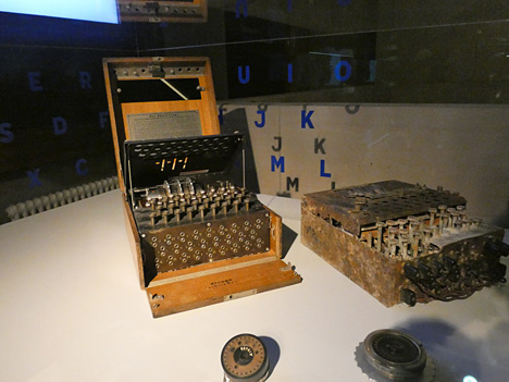 Deutches Spy Museum Inigma Code Machine
