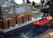 Hamburg Harbor Miniatur