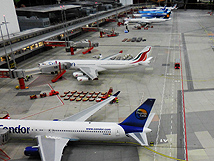 Miniature Model Airport Hamburg