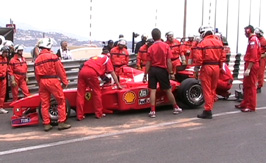 Ferrari at Monaco Historics Grand Prix photo