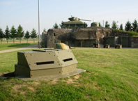 War Armored display Museum Hatten Alsace photo