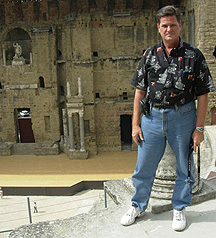 Michael at Roman Theater Orange France photo