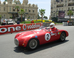Vintage classis race cars at Monaco historics photo