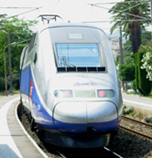High Speed TGV ICE  train Eureop Pail Pass photo