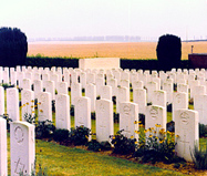 Cemetary of WWI Northern France photo