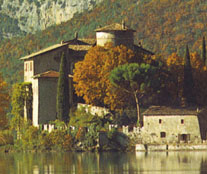 Northern Italy Castle Toblino Dolomites photo