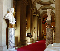 Blenheim Palace of Duke of Marlborough  bust hall photo