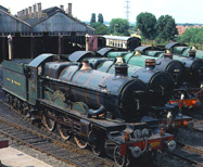 Wokring Steam Engines at Didcot photo