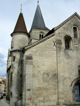 Eglise saint nicolas burgundy medeival France photo